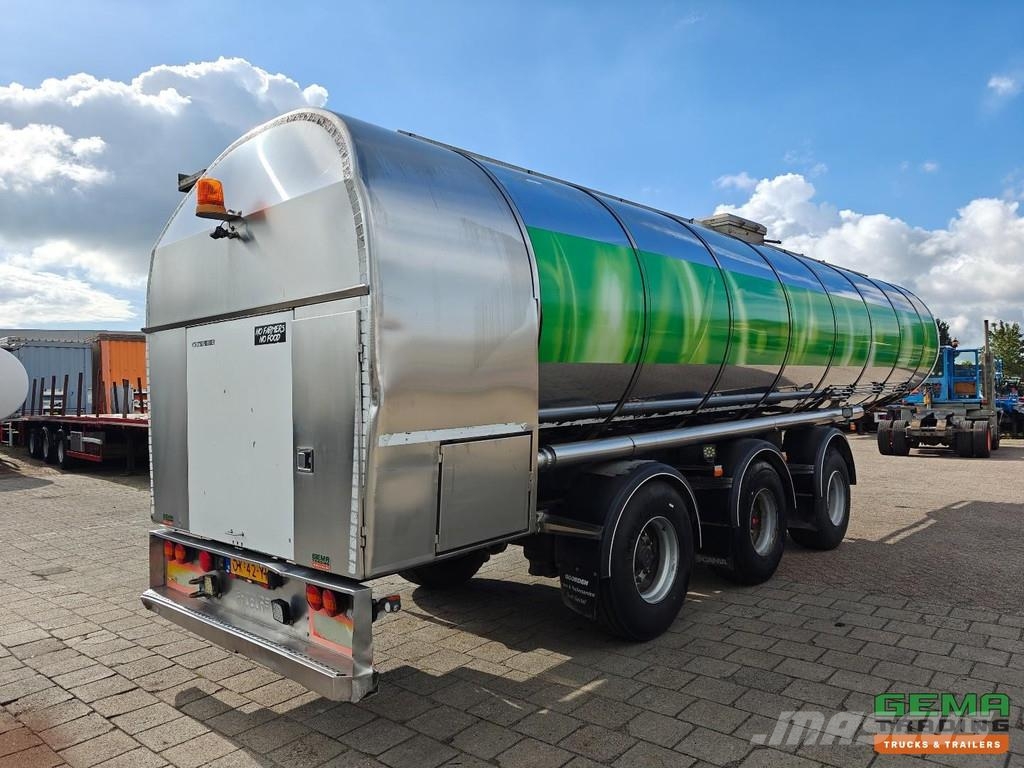 Burg O-3-45T 34,500L - 1 Compartment - Milk Tank - 2 (T Tankauflieger