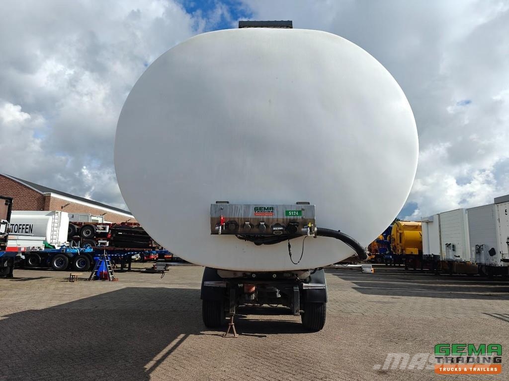 Burg O-3-45T 34,500L - 1 Compartment - Milk Tank - 2 (T Tankauflieger
