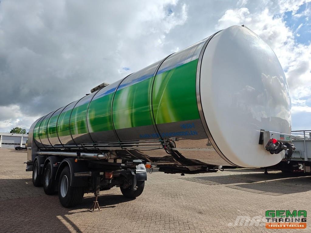 Burg O-3-45T 34,500L - 1 Compartment - Milk Tank - 2 (T Tankauflieger