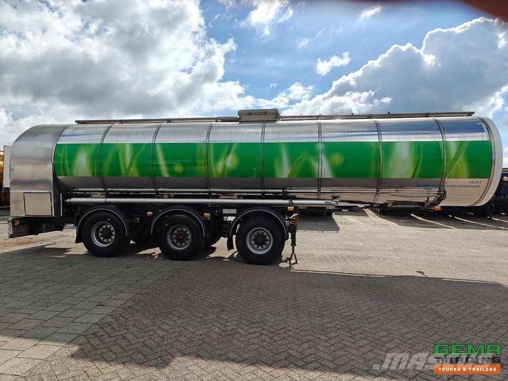 Burg O-3-45T 34,500L - 1 Compartment - Milk Tank - 2 (T Semirremolques cisterna