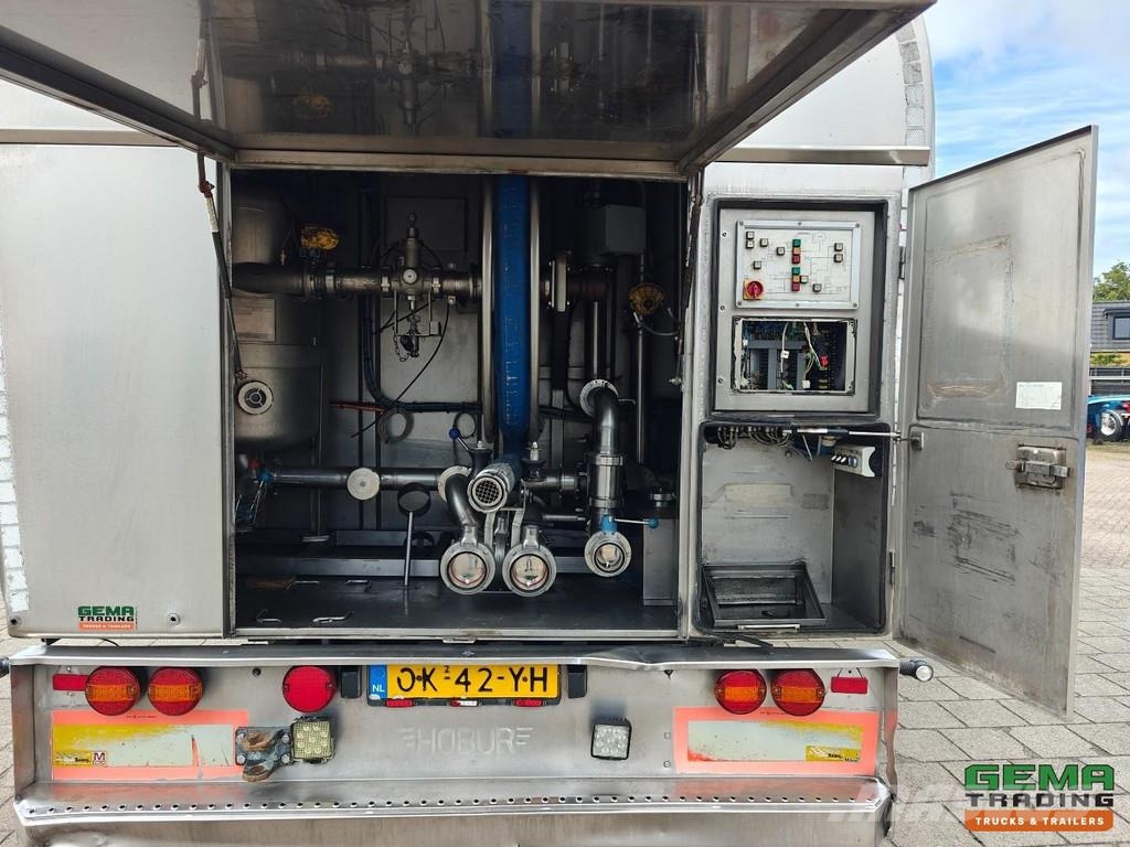 Burg O-3-45T 34,500L - 1 Compartment - Milk Tank - 2 (T Semirremolques cisterna
