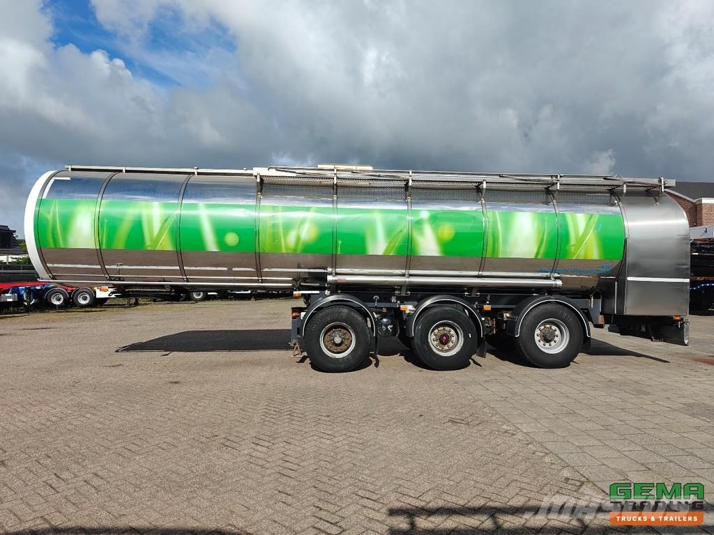 Burg O-3-45T 34,500L - 1 Compartment - Milk Tank - 2 (T Semirremolques cisterna