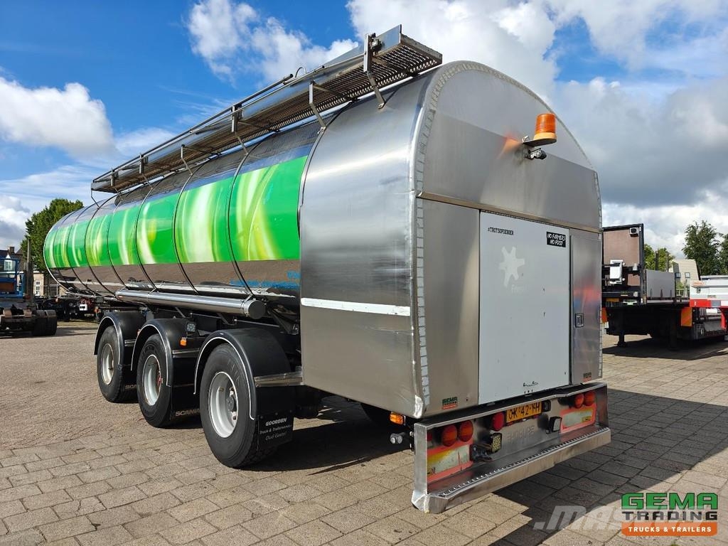 Burg O-3-45T 34,500L - 1 Compartment - Milk Tank - 2 (T Semirremolques cisterna