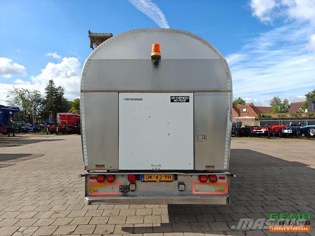 Burg O-3-45T 34,500L - 1 Compartment - Milk Tank - 2 (T Semirremolques cisterna