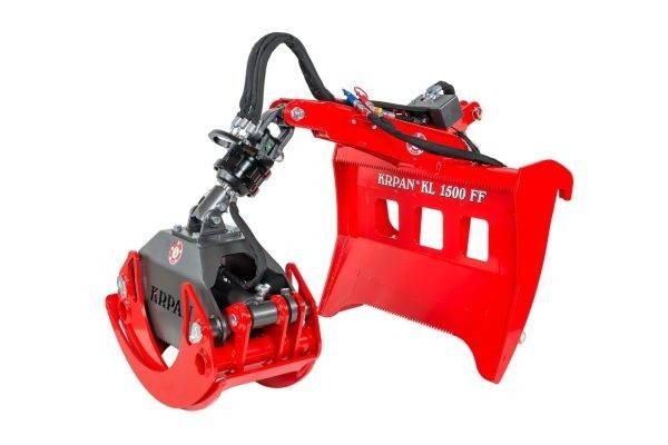 Krpan KL 1500 FF Skidding Grapple - Skidsteer Fit Kourat