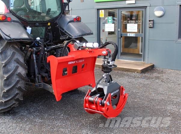 Krpan KL 1500 FF Skidding Grapple - Skidsteer Fit Kourat