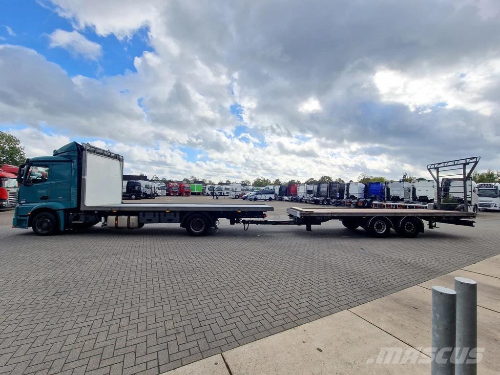 Mercedes-Benz Actros 1836 Streamspace 4x2 + Kelberg trailer 2014 Platte bakwagens