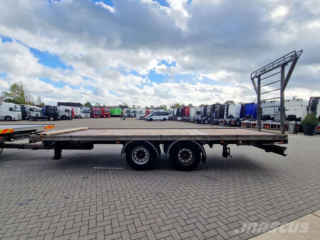 Mercedes-Benz Actros 1836 Streamspace 4x2 + Kelberg trailer 2014 Platte bakwagens