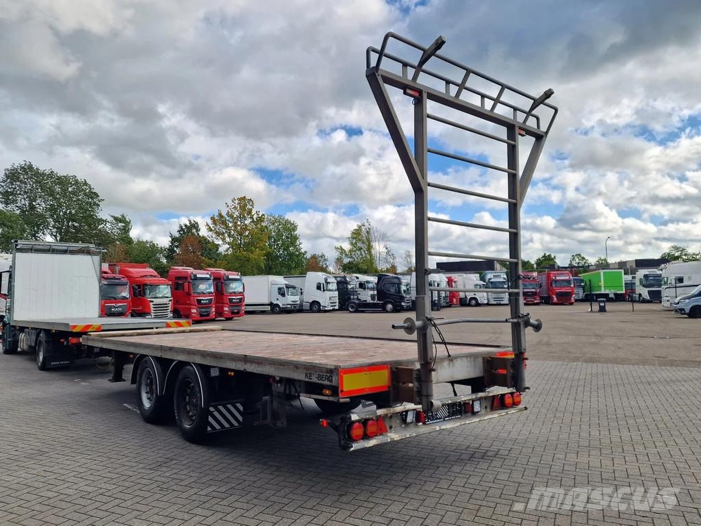 Mercedes-Benz Actros 1836 Streamspace 4x2 + Kelberg trailer 2014 Platte bakwagens