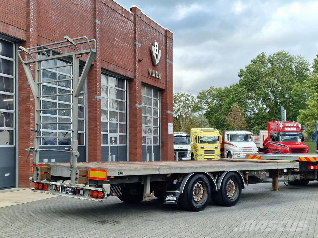 Mercedes-Benz Actros 1836 Streamspace 4x2 + Kelberg trailer 2014 Platte bakwagens