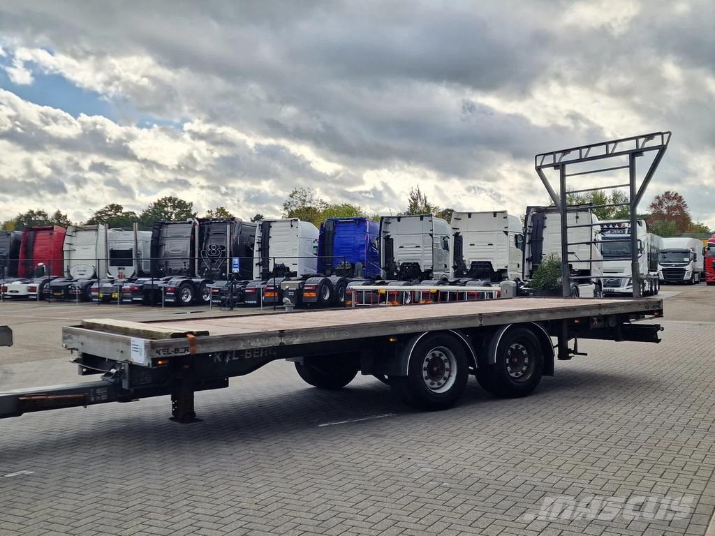 Mercedes-Benz Actros 1836 Streamspace 4x2 + Kelberg trailer 2014 Platte bakwagens