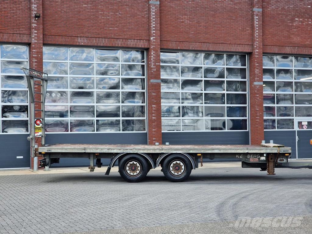 Mercedes-Benz Actros 1836 Streamspace 4x2 + Kelberg trailer 2014 Platte bakwagens