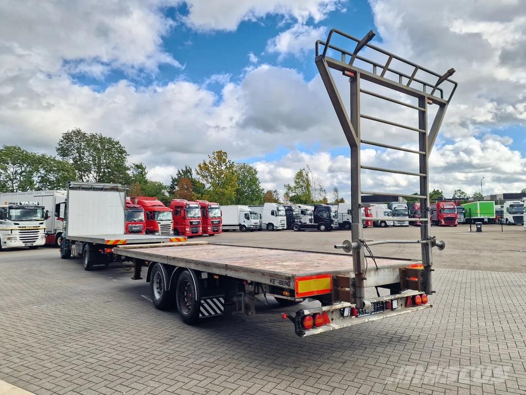 Mercedes-Benz Actros 1836 Streamspace 4x2 + Kelberg trailer 2014 Platte bakwagens