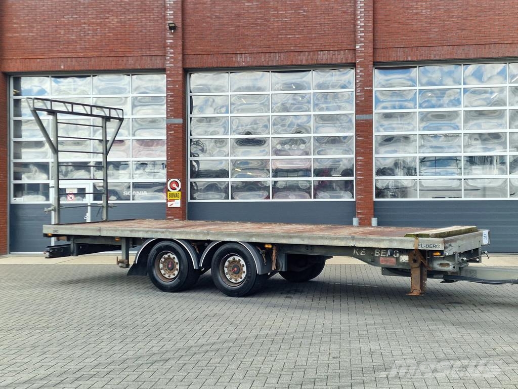 Mercedes-Benz Actros 1836 Streamspace 4x2 + Kelberg trailer 2014 Platte bakwagens