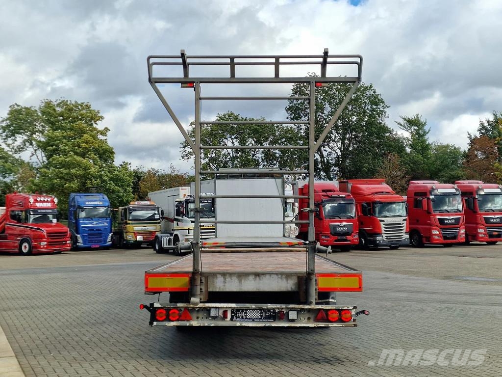 Mercedes-Benz Actros 1836 Streamspace 4x2 + Kelberg trailer 2014 Platte bakwagens