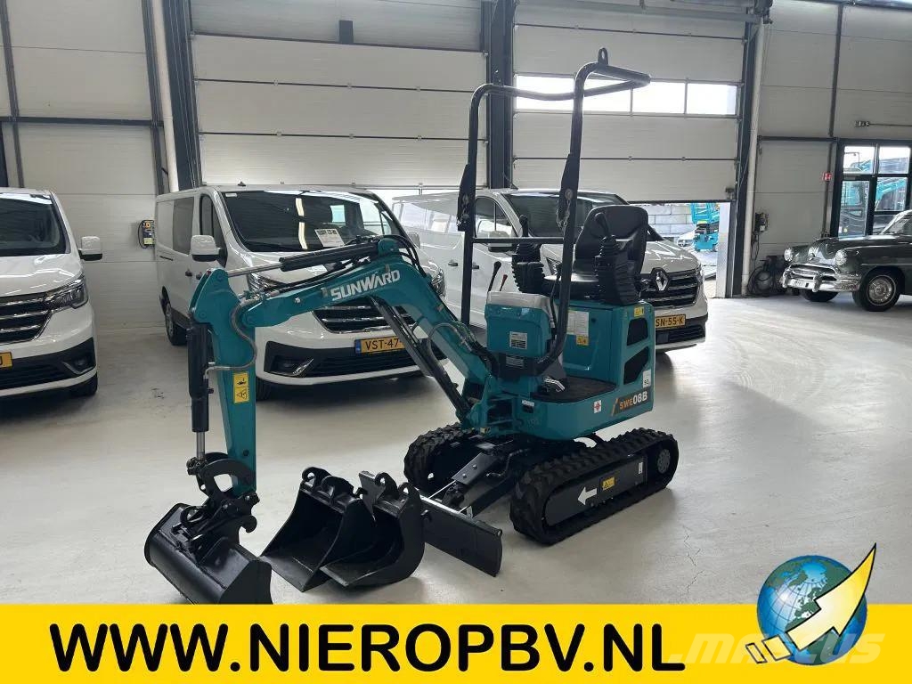Sunward SWE08B Graafmachine Nieuw Joysticks 3 Bakken Extra Miniescavadeiras < 7t (Mini escavadeiras)