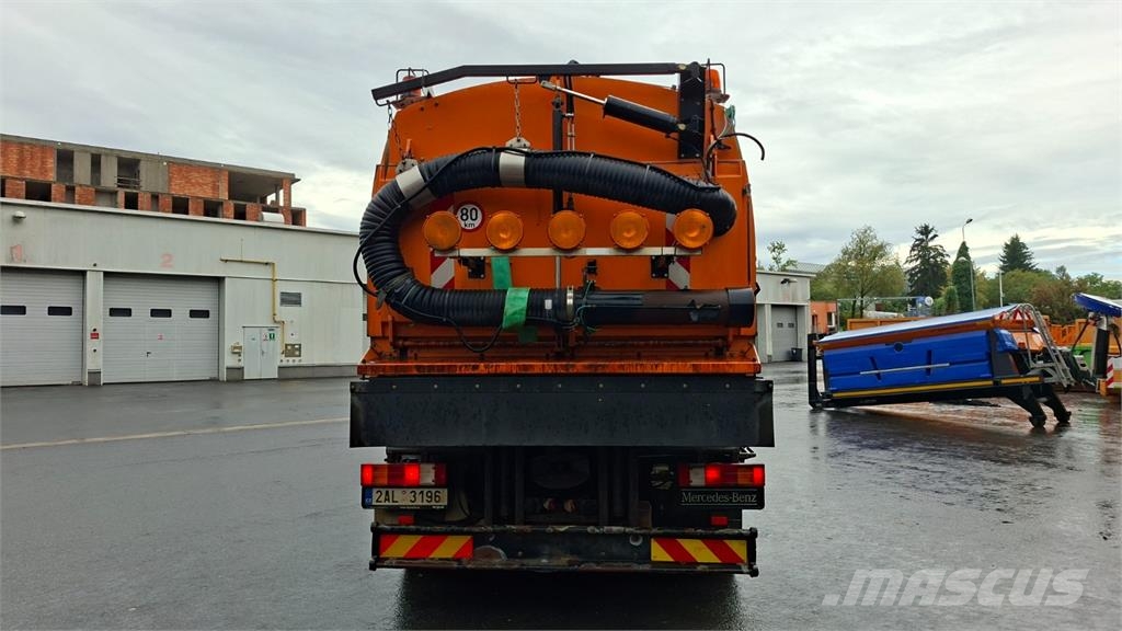 Mercedes-Benz AXOR 1829 AK 4X4 + FAUN VIAJET 7 R/L X + SCHMITD - Kamioni-šasije