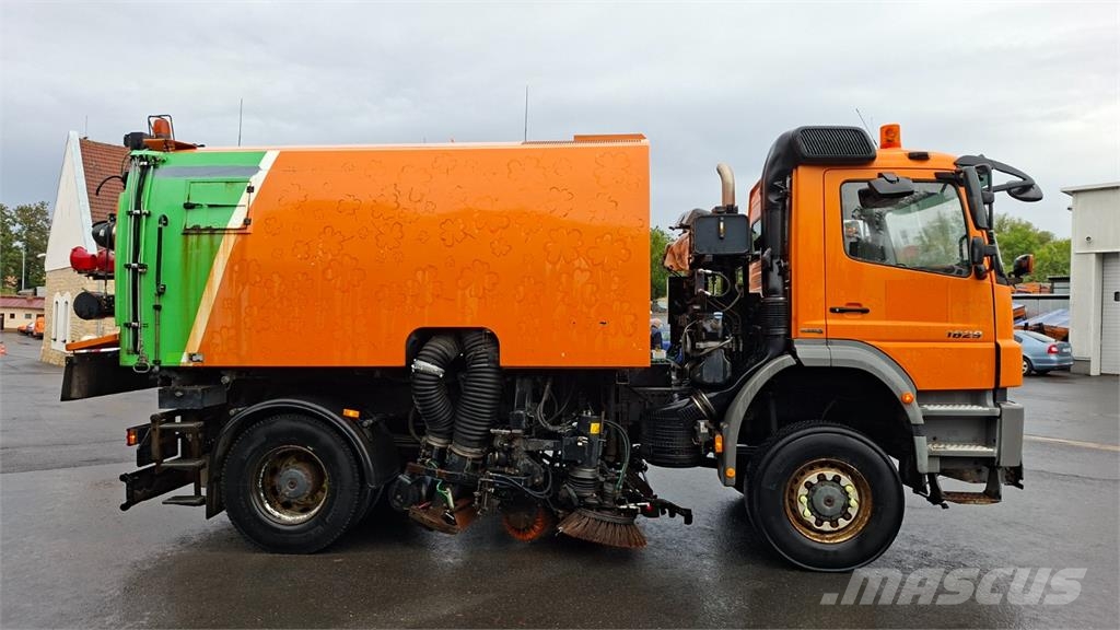 Mercedes-Benz AXOR 1829 AK 4X4 + FAUN VIAJET 7 R/L X + SCHMITD - Kamioni-šasije
