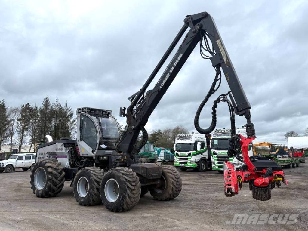 Logset 8H c/w SP 561LF Forestry Harvester حصادات