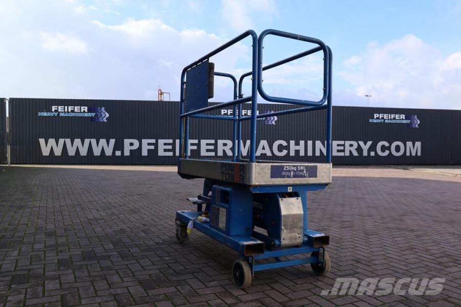JLG Power Tower Electric, 5.10m Working Height, 250kg Kuukulkijat