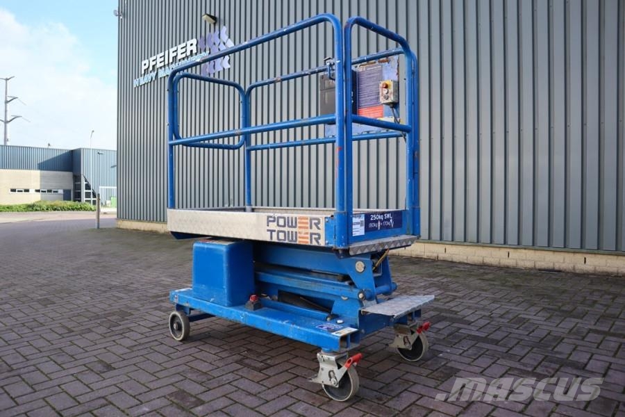JLG Power Tower Electric, 5.10m Working Height, 250kg Kuukulkijat