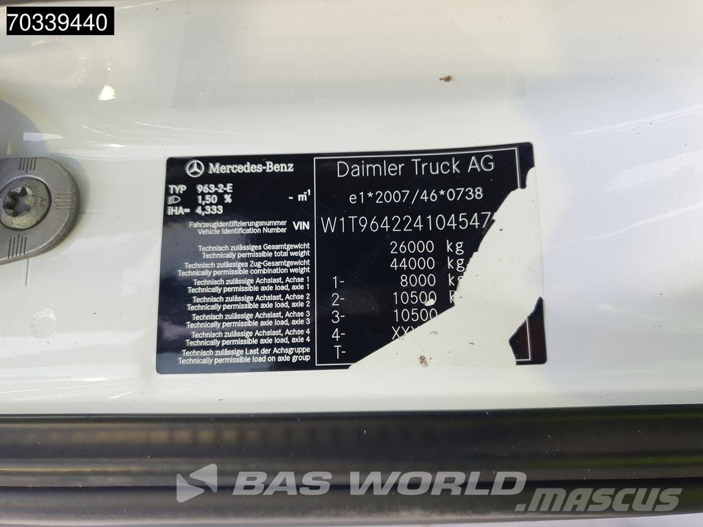 Mercedes-Benz Arocs 2640 6X4 Dalby containersystem Big-Axle Auto Vrachtwagen met containersysteem