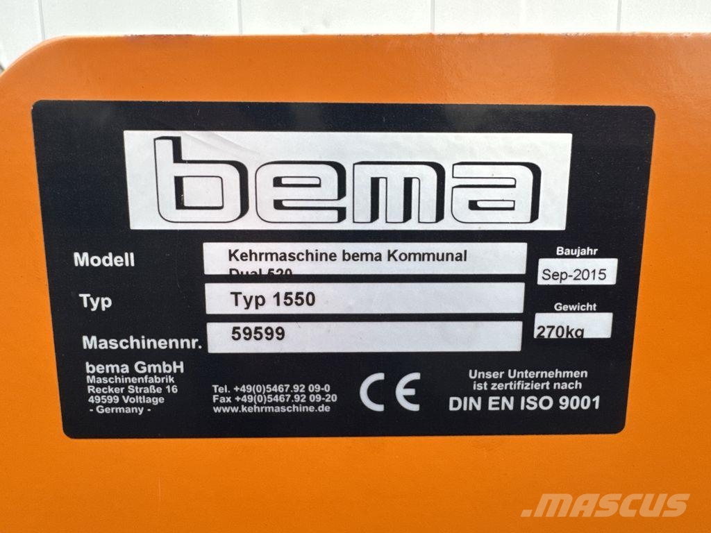 Bema Kommunal 520 (1550mm) Sweepers