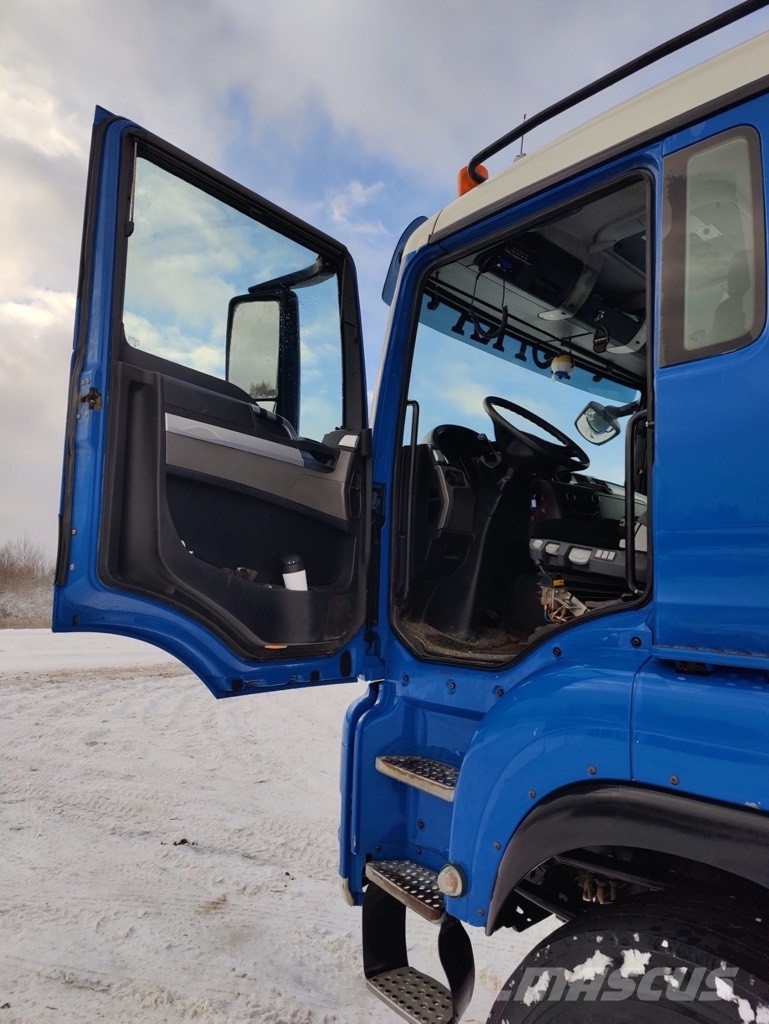 MAN TGS 49.480 10x8 aluminum roof شاحنات قلابة