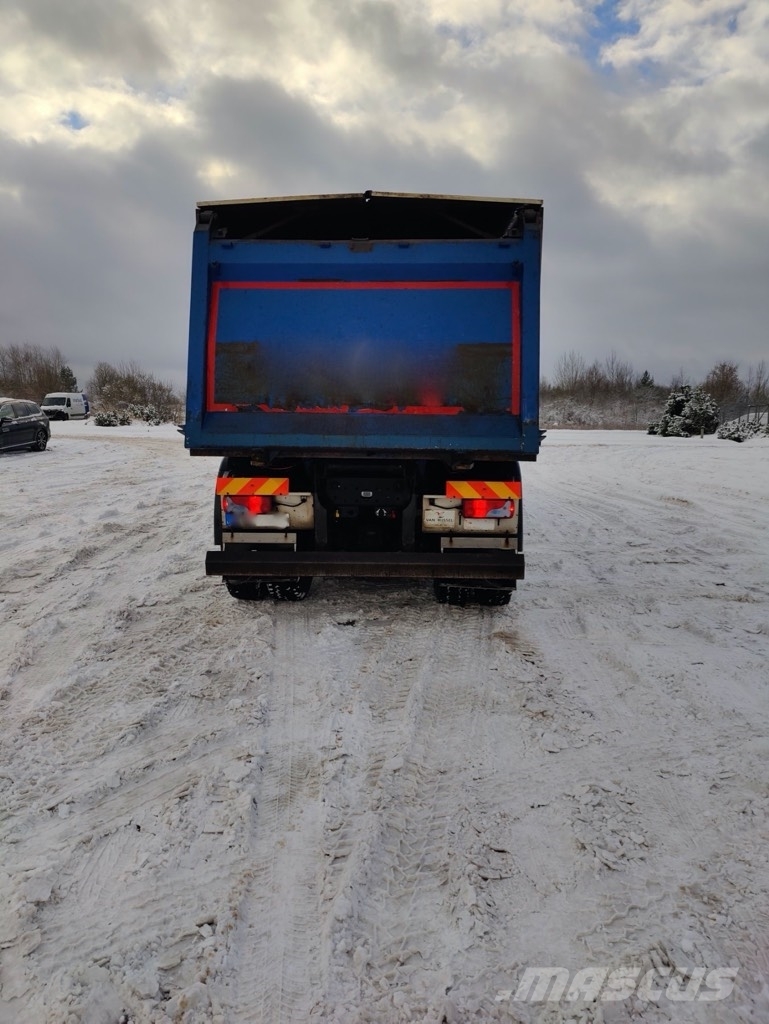 MAN TGS 49.480 10x8 aluminum roof شاحنات قلابة