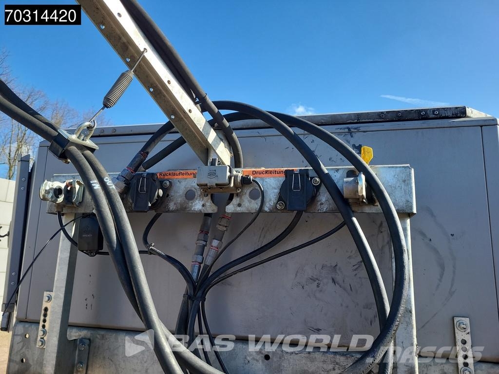 Müller Mitteltal TS 3 PROFI 30,0 Steering Axle Ramps نصف مقطورة مسطحة منخفضة