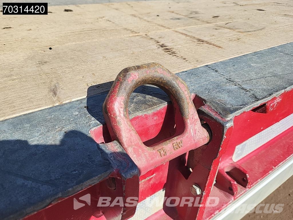 Müller Mitteltal TS 3 PROFI 30,0 Steering Axle Ramps نصف مقطورة مسطحة منخفضة