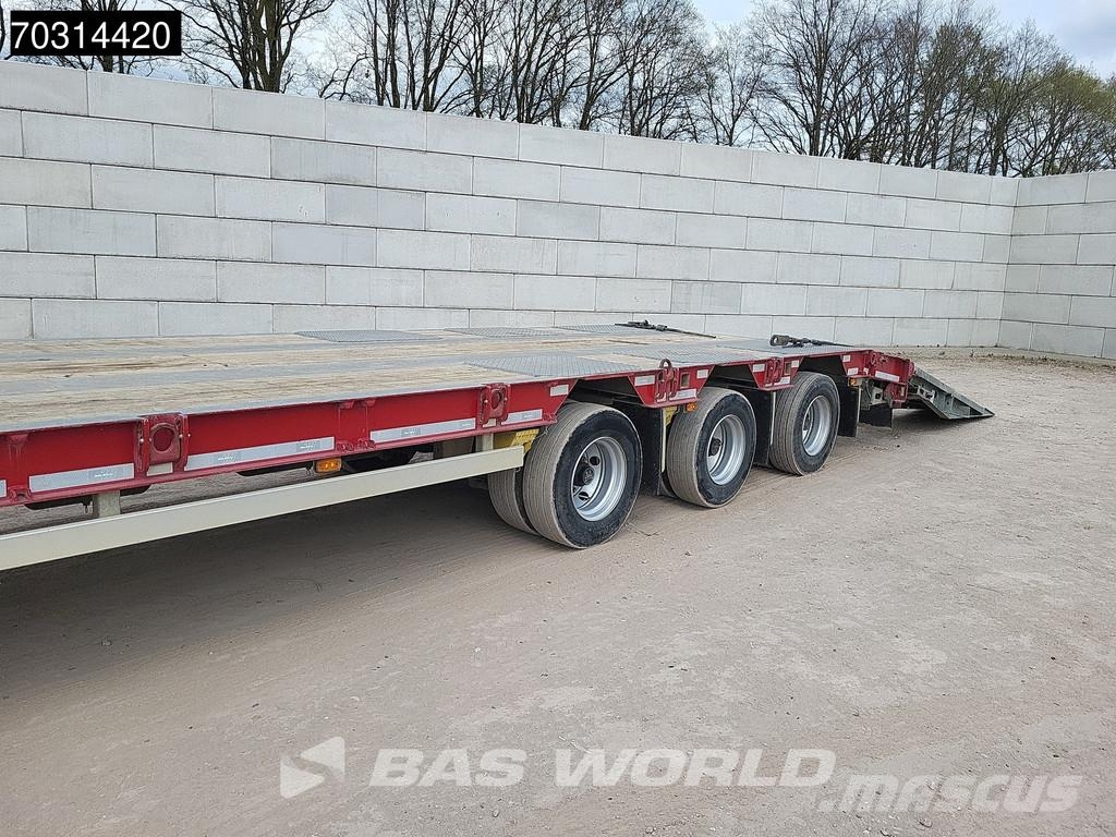 Müller Mitteltal TS 3 PROFI 30,0 Steering Axle Ramps نصف مقطورة مسطحة منخفضة