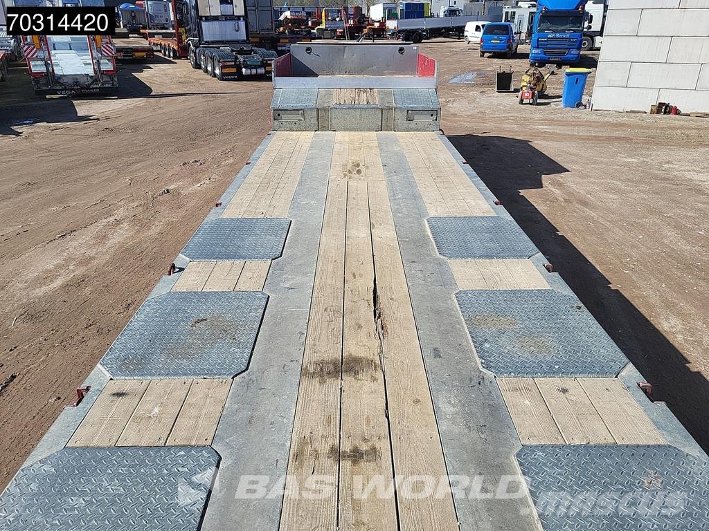Müller Mitteltal TS 3 PROFI 30,0 Steering Axle Ramps نصف مقطورة مسطحة منخفضة