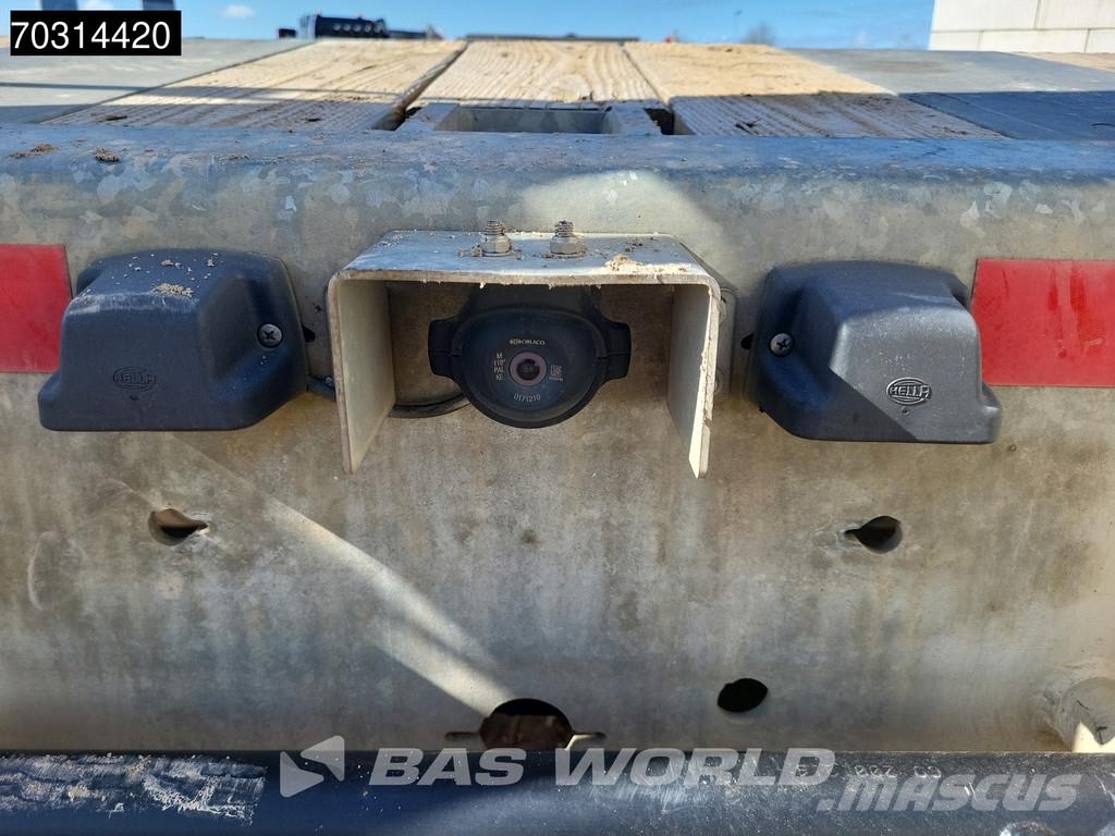 Müller Mitteltal TS 3 PROFI 30,0 Steering Axle Ramps نصف مقطورة مسطحة منخفضة