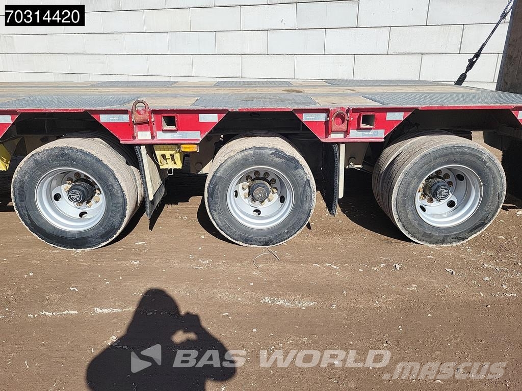 Müller Mitteltal TS 3 PROFI 30,0 Steering Axle Ramps نصف مقطورة مسطحة منخفضة