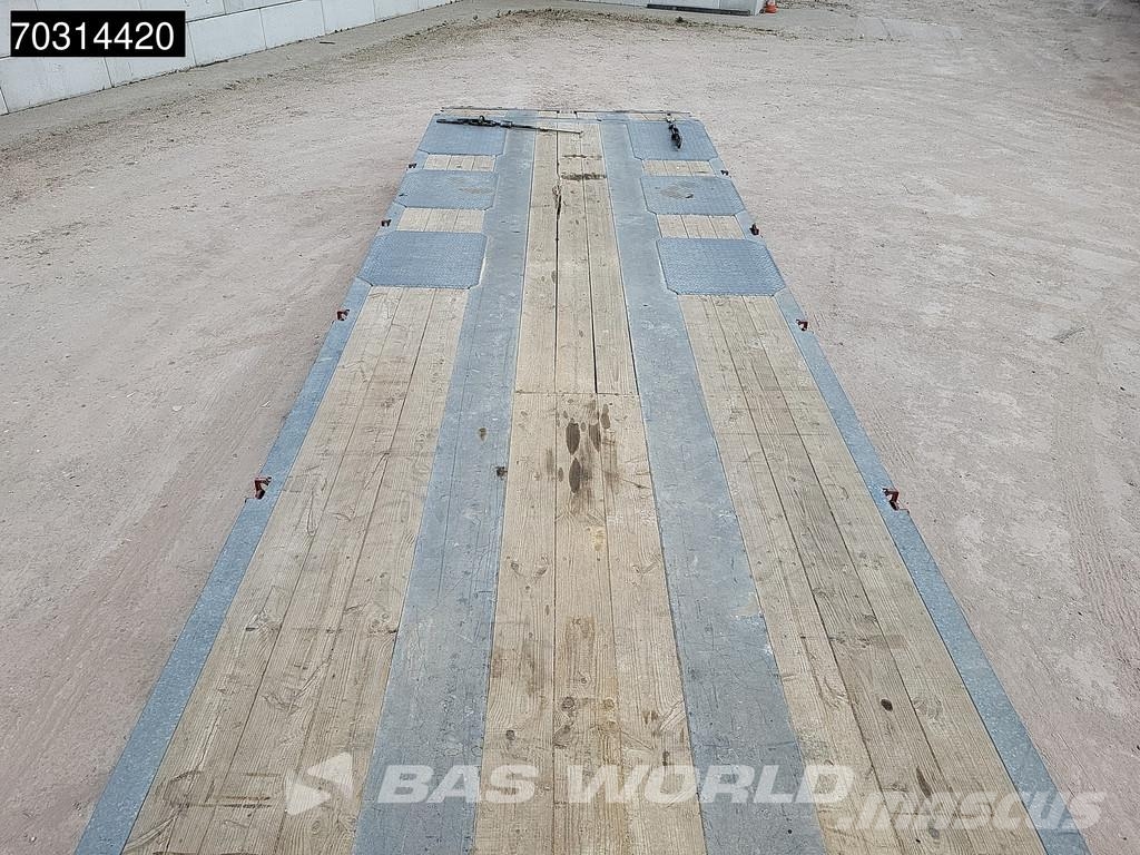Müller Mitteltal TS 3 PROFI 30,0 Steering Axle Ramps نصف مقطورة مسطحة منخفضة