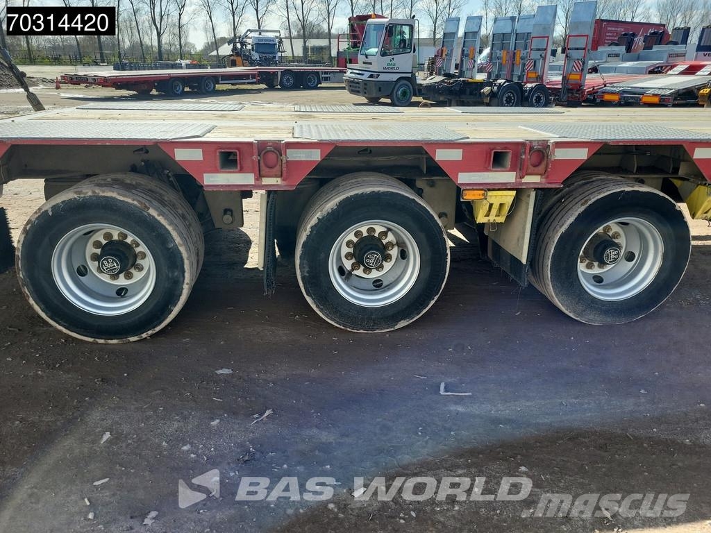 Müller Mitteltal TS 3 PROFI 30,0 Steering Axle Ramps نصف مقطورة مسطحة منخفضة