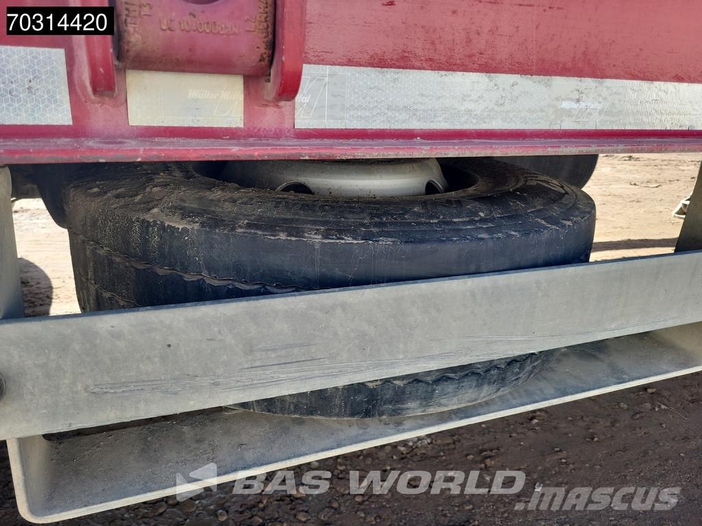 Müller Mitteltal TS 3 PROFI 30,0 Steering Axle Ramps نصف مقطورة مسطحة منخفضة