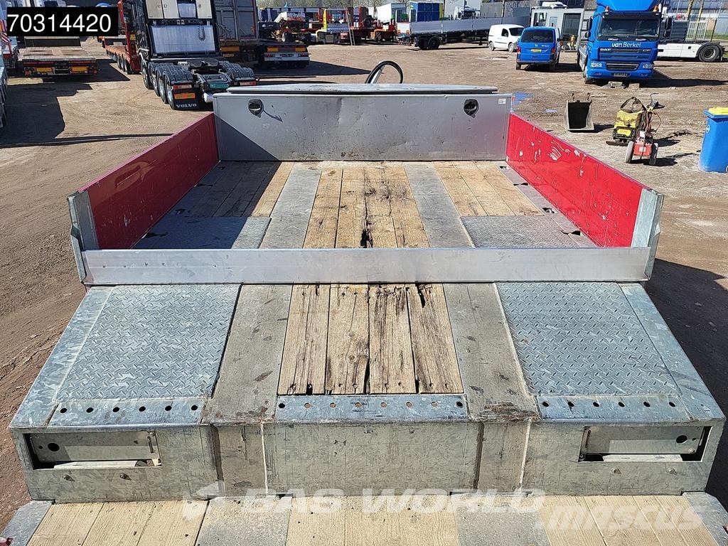 Müller Mitteltal TS 3 PROFI 30,0 Steering Axle Ramps نصف مقطورة مسطحة منخفضة