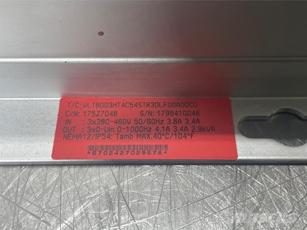 Sauer Danfoss VLT6003-175Z7048-Frequentieregelaar Electronics