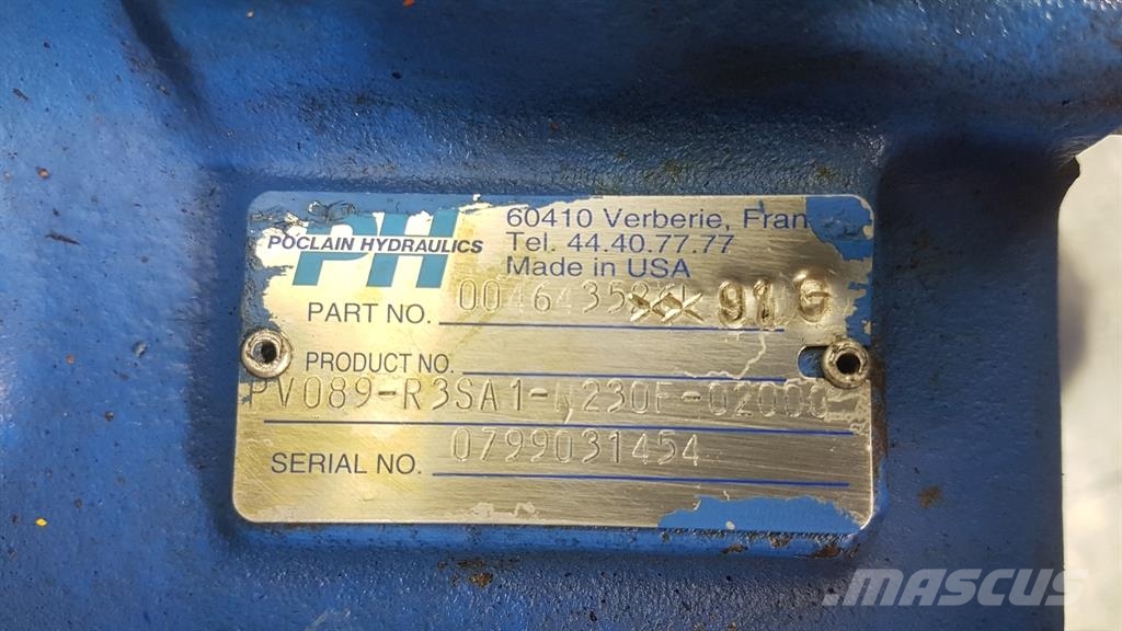 Poclain Hydraulics PV089-R3SA1-N230F-Drive pump/Fahrpumpe/ Hydraulik