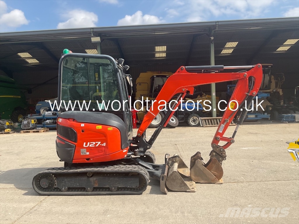 Kubota U 27-4 Minigravemaskiner