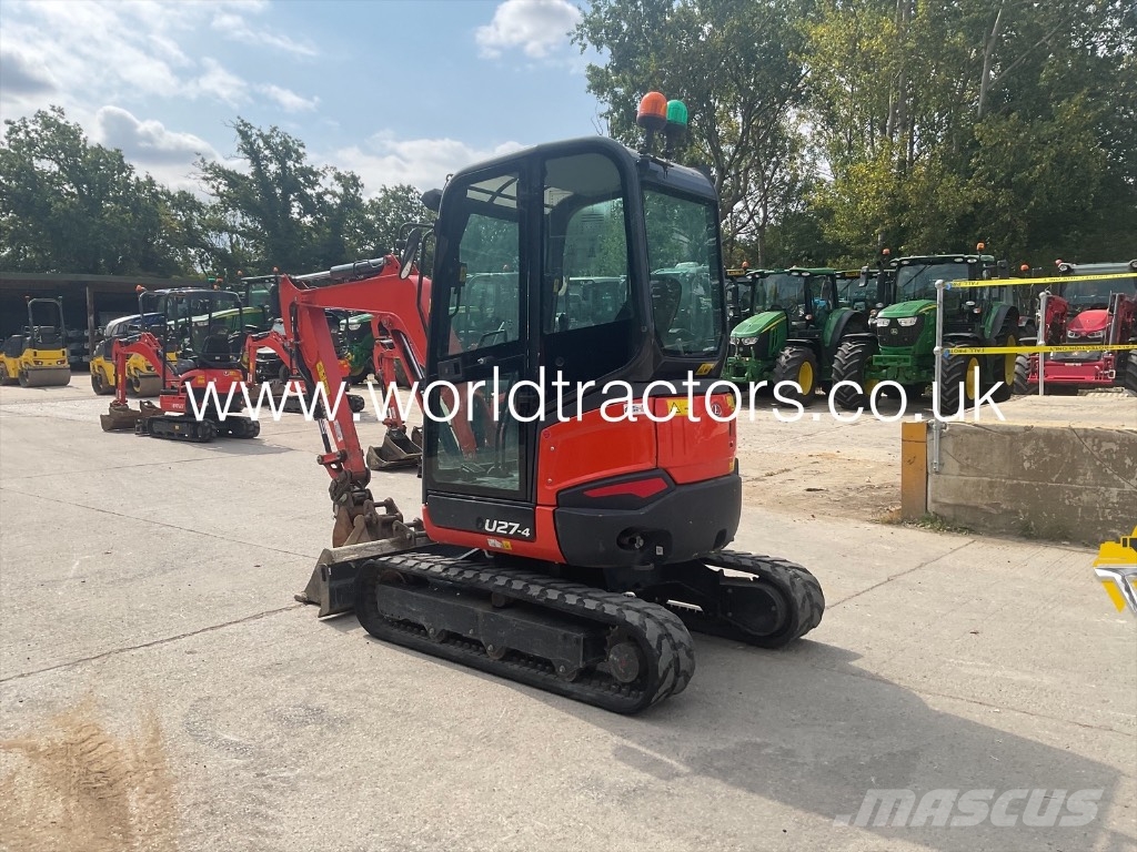 Kubota U 27-4 Minigravemaskiner