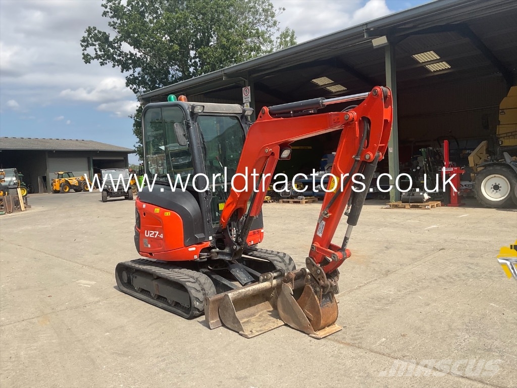 Kubota U 27-4 Minigravemaskiner