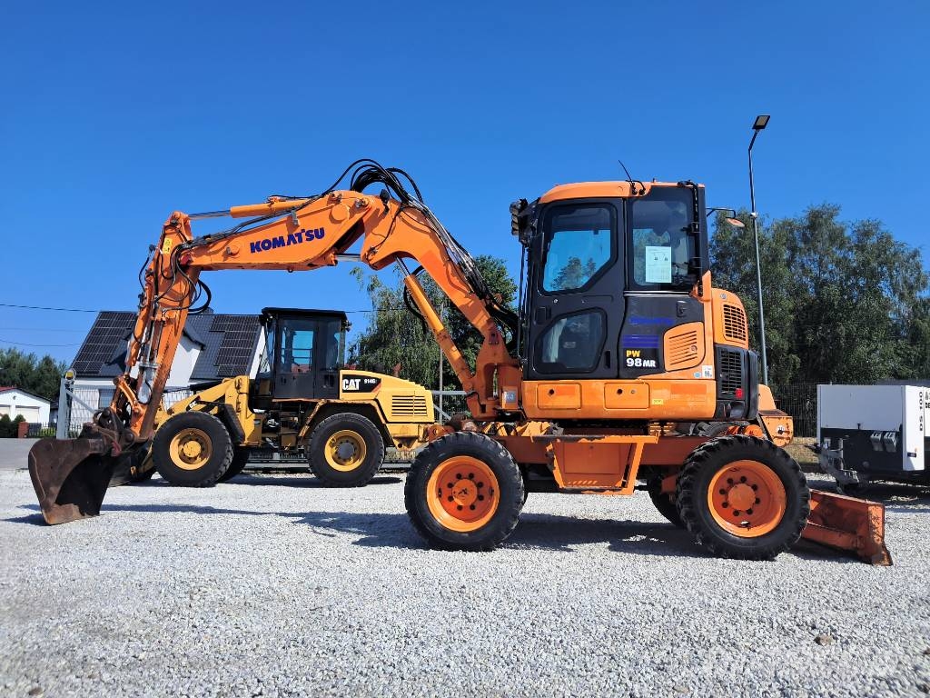 Komatsu PW 98 MR-11 Wacker Neuson 6503 9503 轮式挖掘机