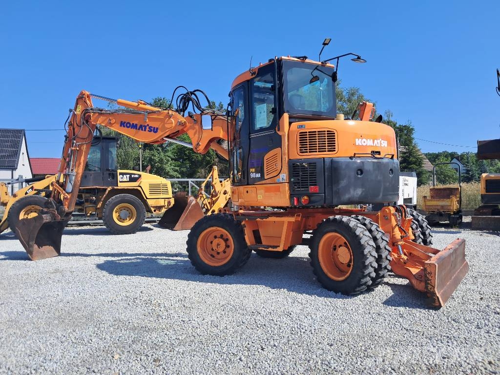 Komatsu PW 98 MR-11 Wacker Neuson 6503 9503 轮式挖掘机