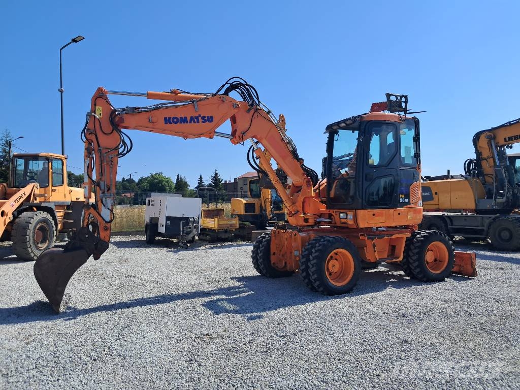 Komatsu PW 98 MR-11 Wacker Neuson 6503 9503 轮式挖掘机