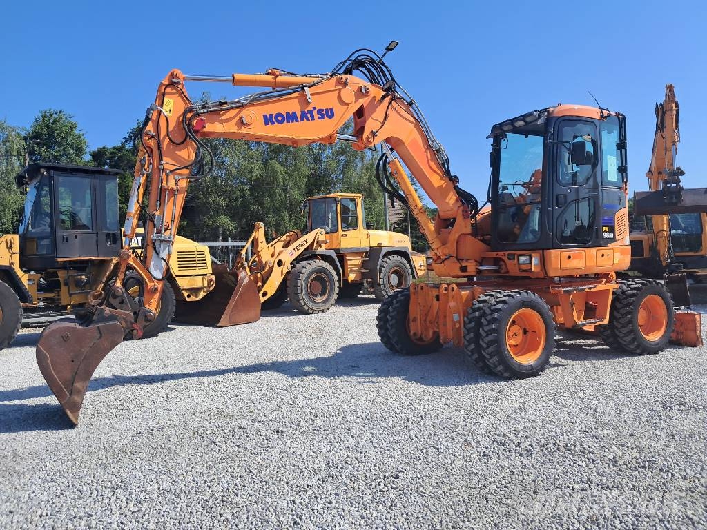 Komatsu PW 98 MR-11 Wacker Neuson 6503 9503 轮式挖掘机