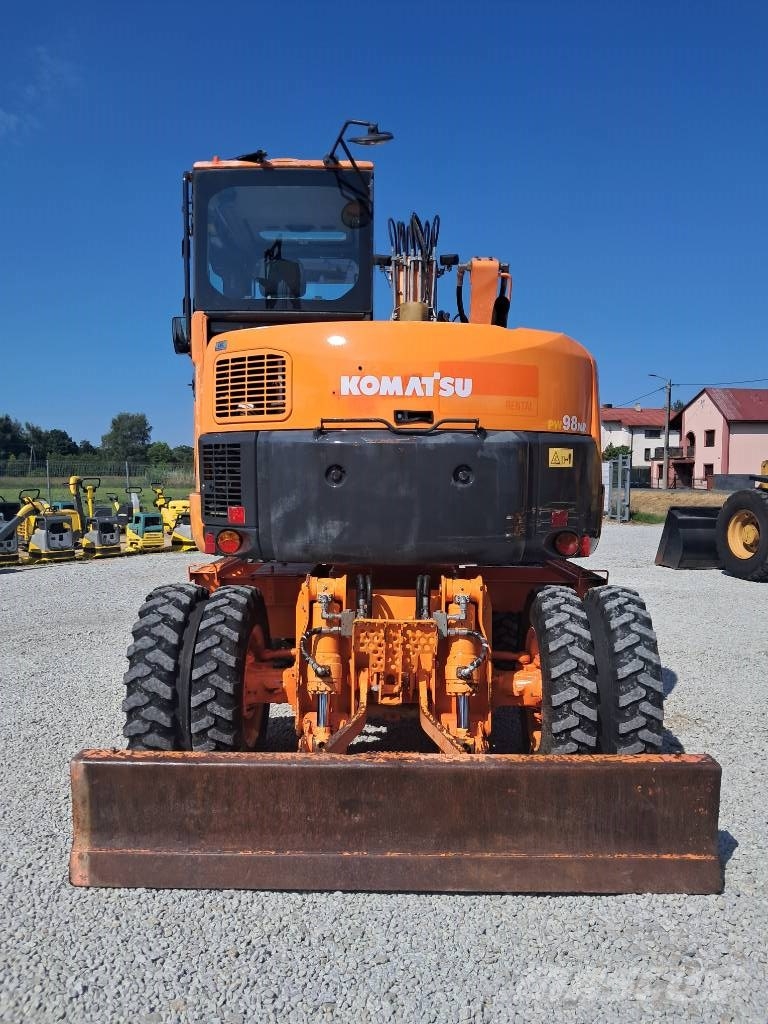 Komatsu PW 98 MR-11 Wacker Neuson 6503 9503 轮式挖掘机