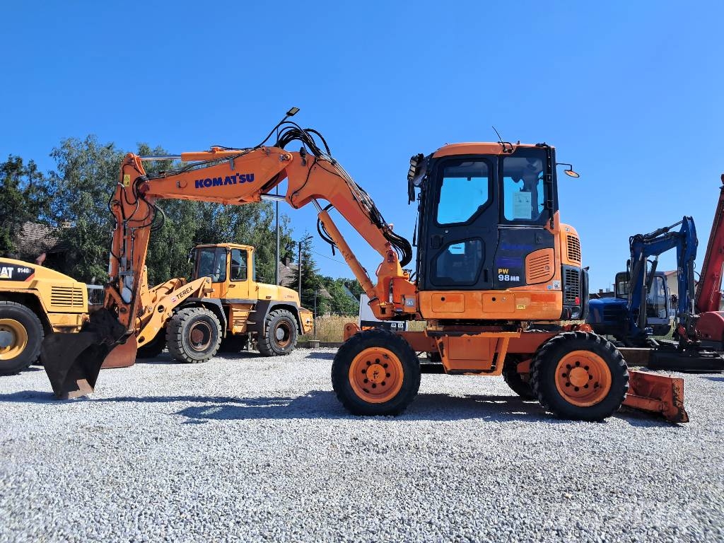 Komatsu PW 98 MR-11 Wacker Neuson 6503 9503 轮式挖掘机